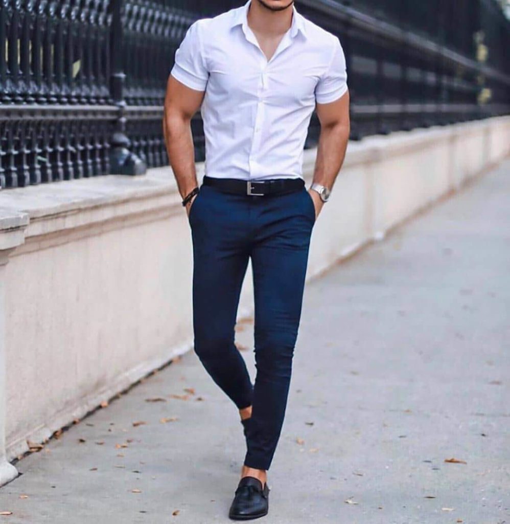 Men's Formal Shirt Combination Top Outfit Ideas Black