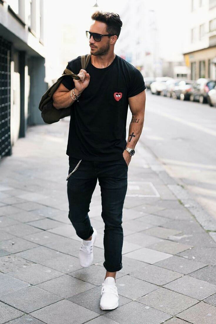 Most Stylish All Black Outfit Ideas For MEN 2021 | How To Wear ALL-BLACK |  Men's Fashion 2021 | CN1699 Social