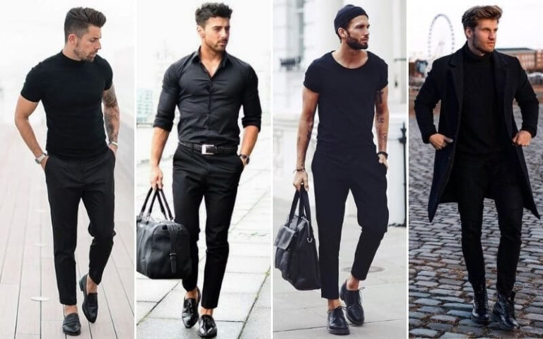 All Black Outfit Ideas For MEN | How To Wear ALL-BLACK | BEST Men's ...