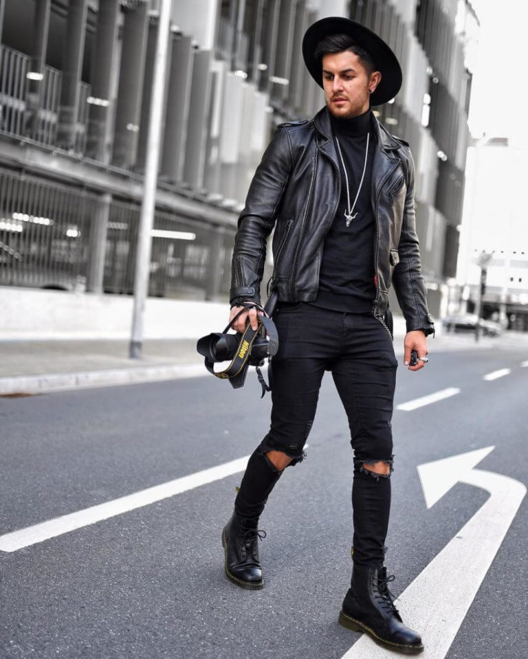 All Black Outfit Ideas For MEN | How To Wear ALL-BLACK | BEST Men's ...