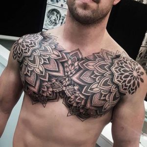 Top 60 Sexiest Chest Tattoo Design Ideas For Men 2021 | BEST Chest ...