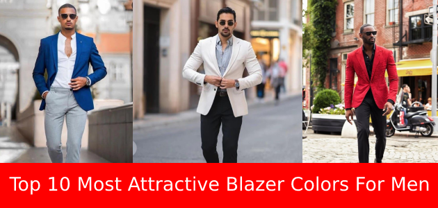 Attractive Blazer Colors For Men