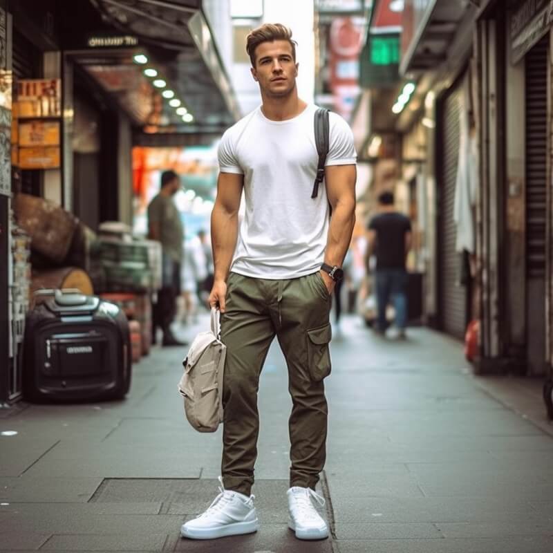 What To Wear With White T-Shirt For Men