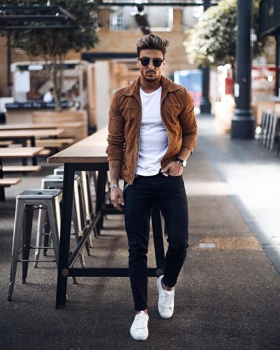 black jeans outfit ideas for men